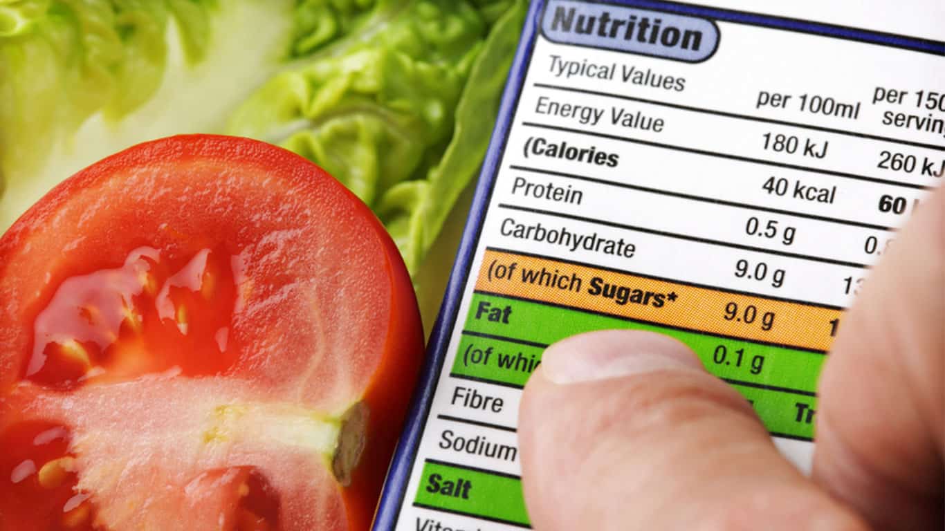 Nutrition Facts Label © Shutterstock